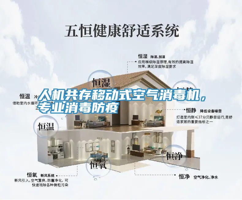 人機(jī)共存移動(dòng)式空氣消毒機(jī)，專(zhuān)業(yè)消毒防疫