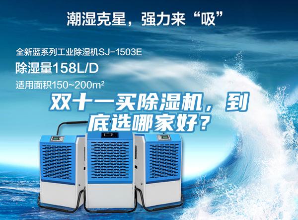 雙十一買除濕機(jī)，到底選哪家好？