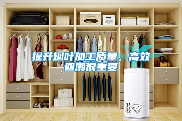 提升煙葉加工質(zhì)量，高效回潮很重要