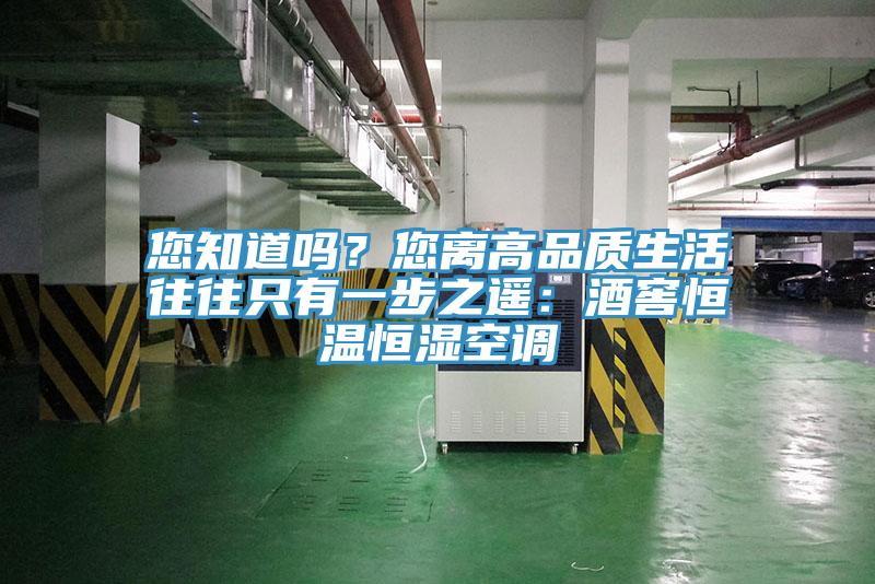 您知道嗎？您離高品質(zhì)生活往往只有一步之遙：酒窖恒溫恒濕空調(diào)