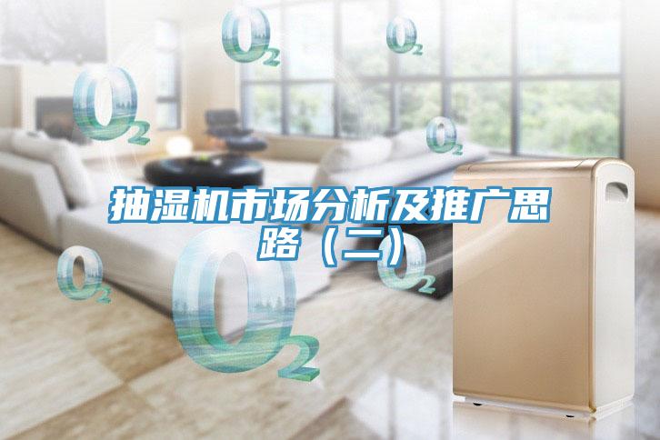 抽濕機(jī)市場分析及推廣思路（二）
