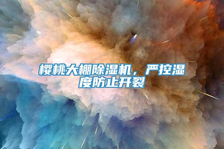 櫻桃大棚除濕機(jī)，嚴(yán)控濕度防止開(kāi)裂