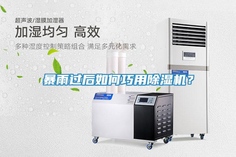 暴雨過(guò)后如何巧用除濕機(jī)？