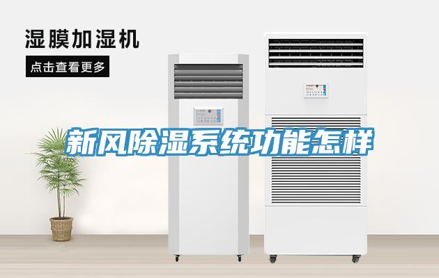 新風除濕系統(tǒng)功能怎樣