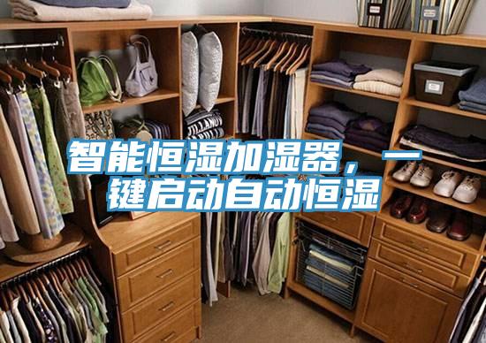 智能恒濕加濕器，一鍵啟動(dòng)自動(dòng)恒濕