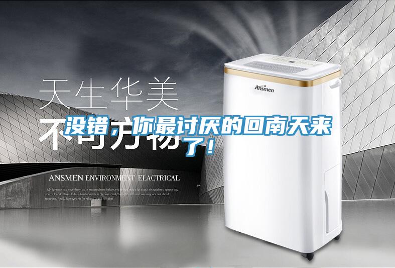 沒錯(cuò)，你最討厭的回南天來(lái)了！