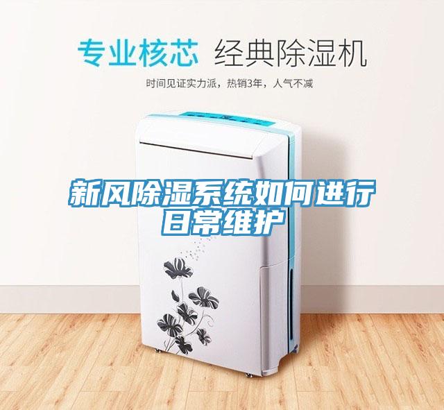新風除濕系統(tǒng)如何進行日常維護