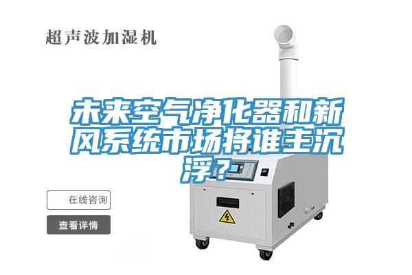 未來空氣凈化器和新風系統(tǒng)市場將誰主沉浮？