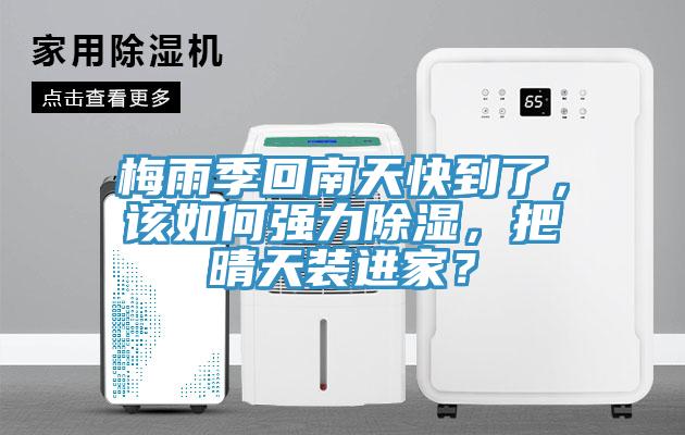 梅雨季回南天快到了，該如何強(qiáng)力除濕，把晴天裝進(jìn)家？
