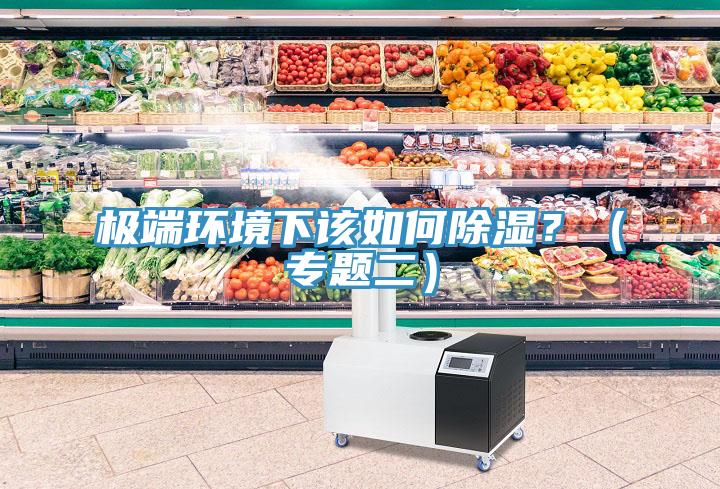 極端環(huán)境下該如何除濕？（專題二）