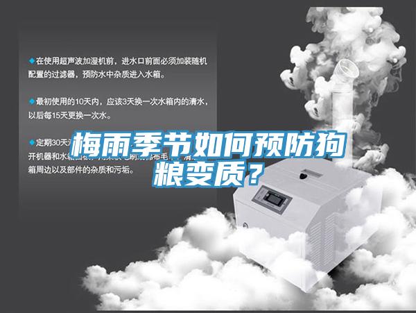 梅雨季節(jié)如何預(yù)防狗糧變質(zhì)？