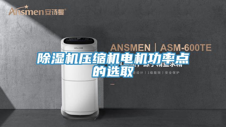 除濕機(jī)壓縮機(jī)電機(jī)功率點(diǎn)的選取