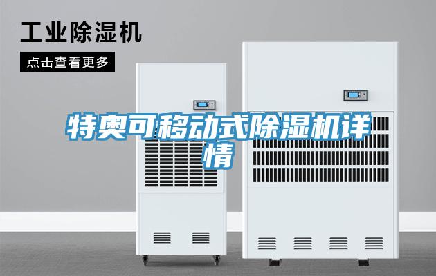 特奧可移動(dòng)式除濕機(jī)詳情