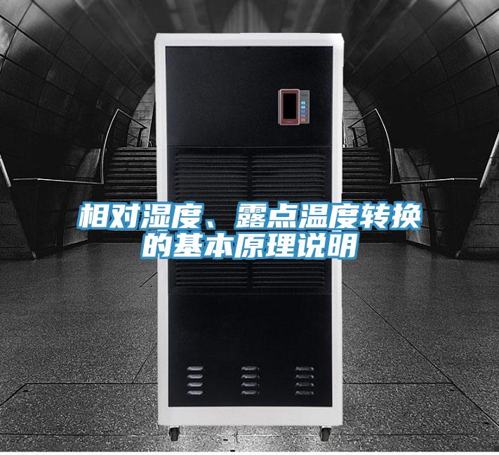 相對(duì)濕度、露點(diǎn)溫度轉(zhuǎn)換的基本原理說(shuō)明
