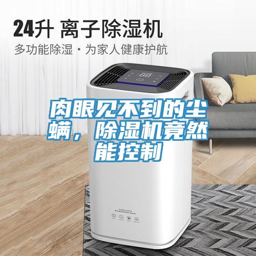 肉眼見不到的塵螨，除濕機(jī)竟然能控制