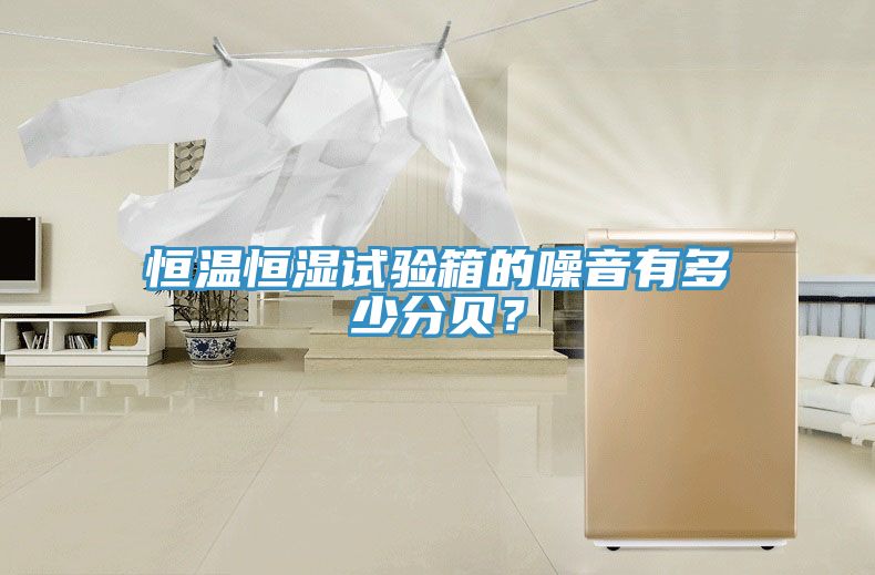 恒溫恒濕試驗箱的噪音有多少分貝？