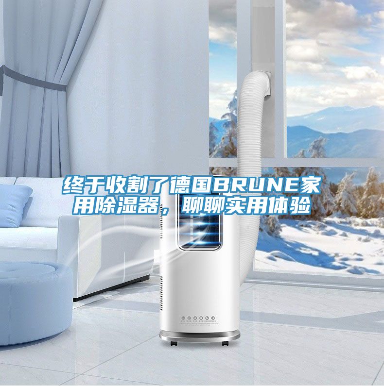 終于收割了德國BRUNE家用除濕器，聊聊實(shí)用體驗(yàn)