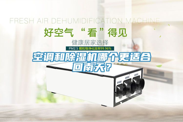 空調(diào)和除濕機(jī)哪個(gè)更適合回南天？
