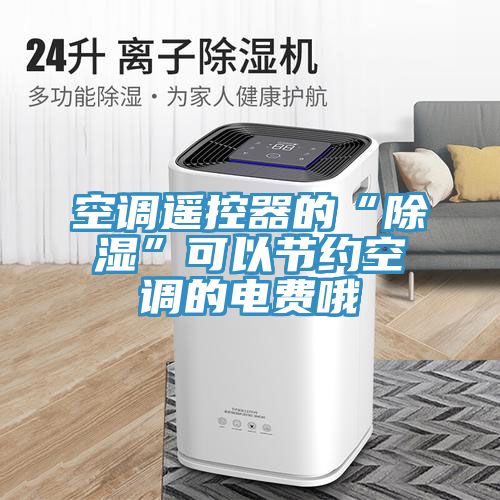 空調(diào)遙控器的“除濕”可以節(jié)約空調(diào)的電費(fèi)哦