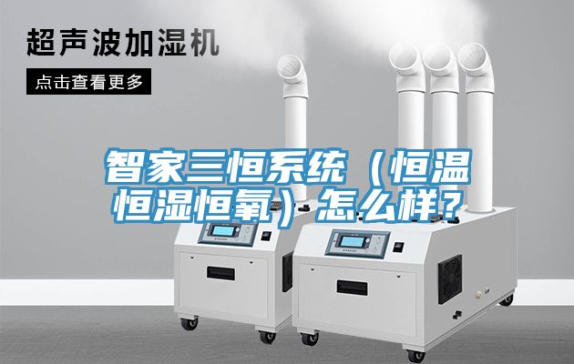 智家三恒系統(tǒng)（恒溫恒濕恒氧）怎么樣？