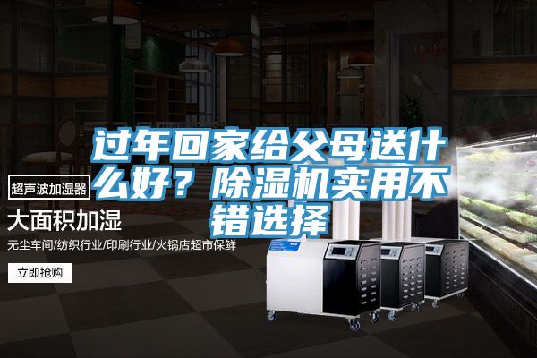 過年回家給父母送什么好？除濕機實用不錯選擇