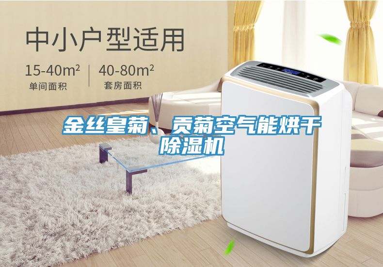 金絲皇菊、貢菊空氣能烘干除濕機