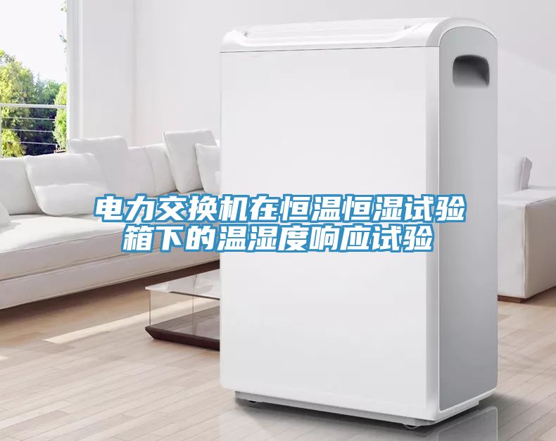 電力交換機在恒溫恒濕試驗箱下的溫濕度響應(yīng)試驗