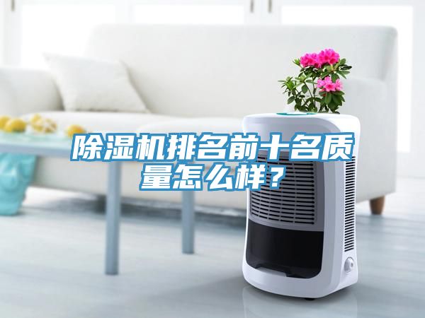 除濕機(jī)排名前十名質(zhì)量怎么樣？