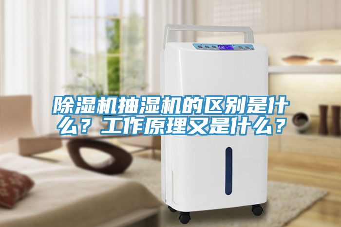 除濕機抽濕機的區(qū)別是什么？工作原理又是什么？