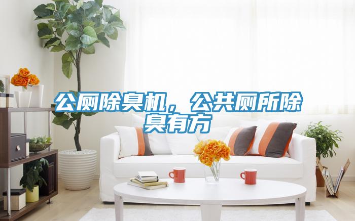 公廁除臭機，公共廁所除臭有方